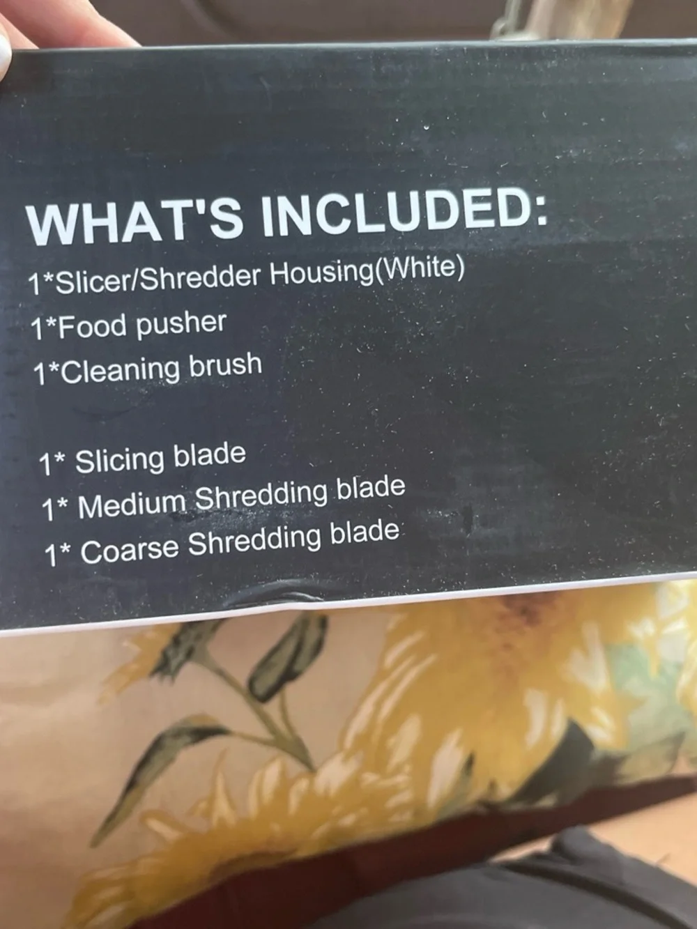 KitchenAid Slicer/Shredder Attachment - Black